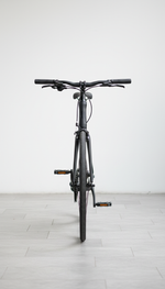 Matte Black Lightweight Urban Commuter Bicycle